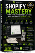 Livre numérique Email Marketing Mastery de Novelify, couverture avec titre et illustrations sur le marketing par email.