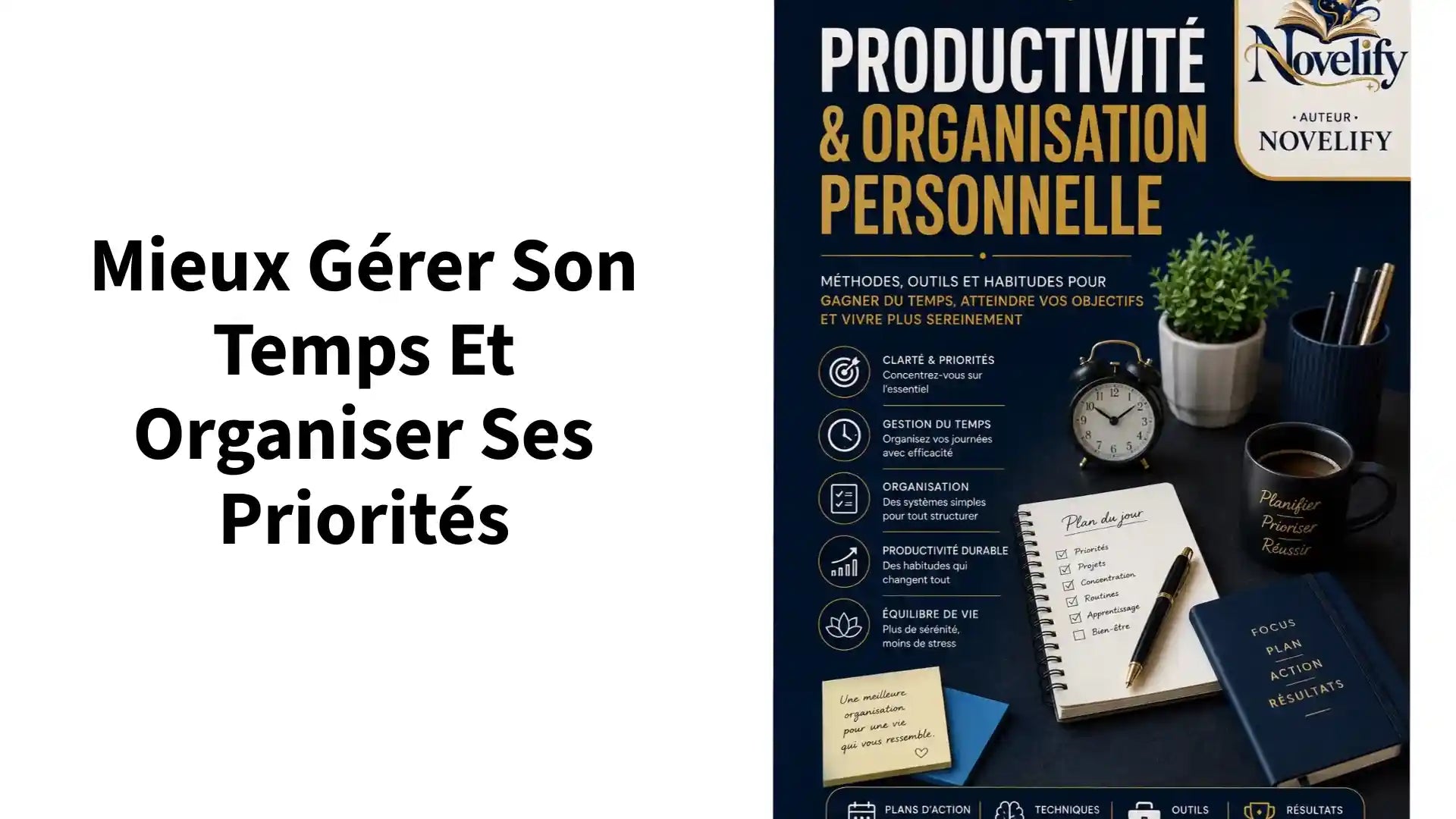 Mieux g&eacute;rer son temps et organiser ses priorit&eacute;s by@Outfy