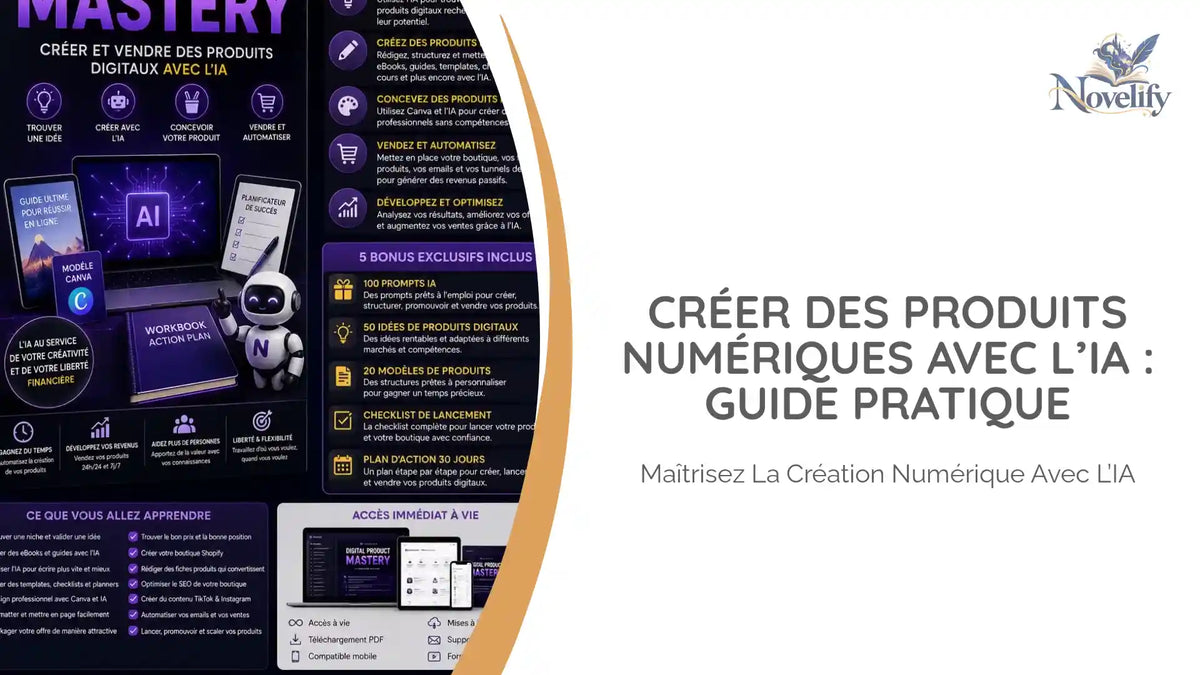 Cr&eacute;er des produits num&eacute;riques avec l&rsquo;IA : guide pratique by@Outfy
