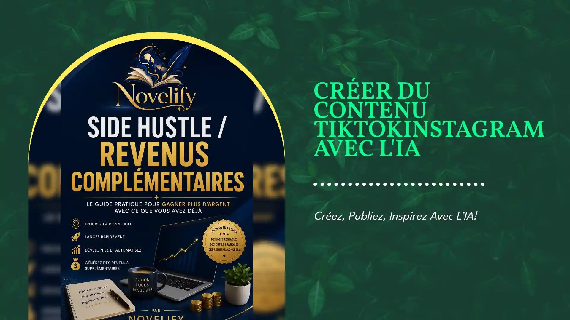 Cr&eacute;er du contenu TikTokInstagram avec l'IA by@Outfy