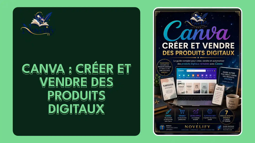 Canva : cr&eacute;er et vendre des produits digitaux by@Outfy